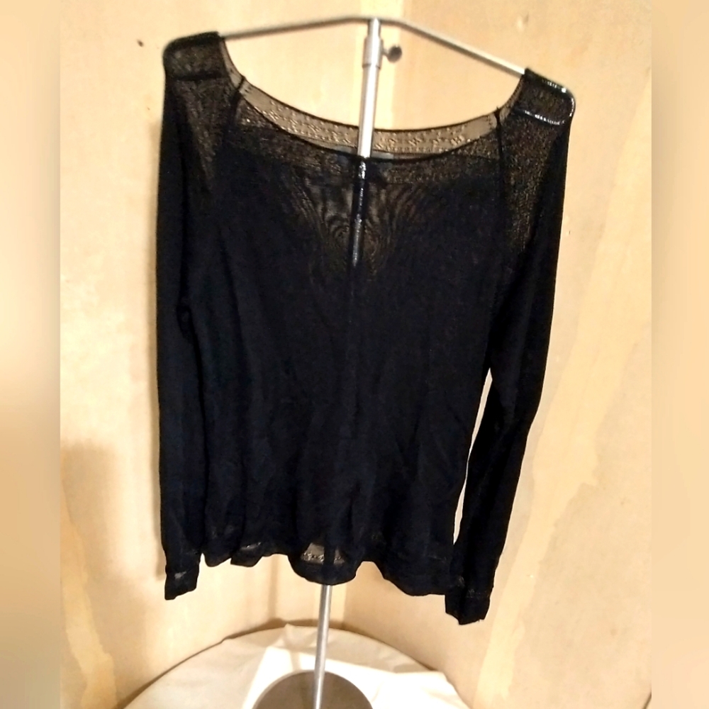 Clifford and Wills Black Lightweight Sweater Top